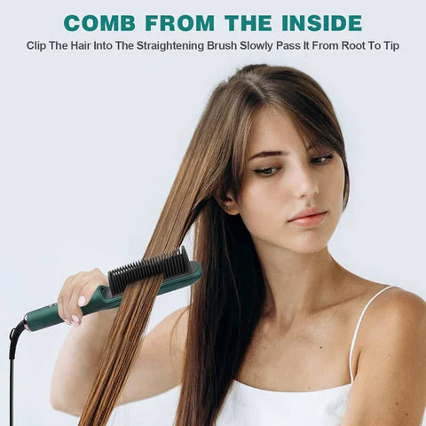 Hair Straightener Brush – Random Color