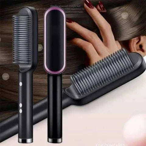 Hair Straightener Brush – Random Color