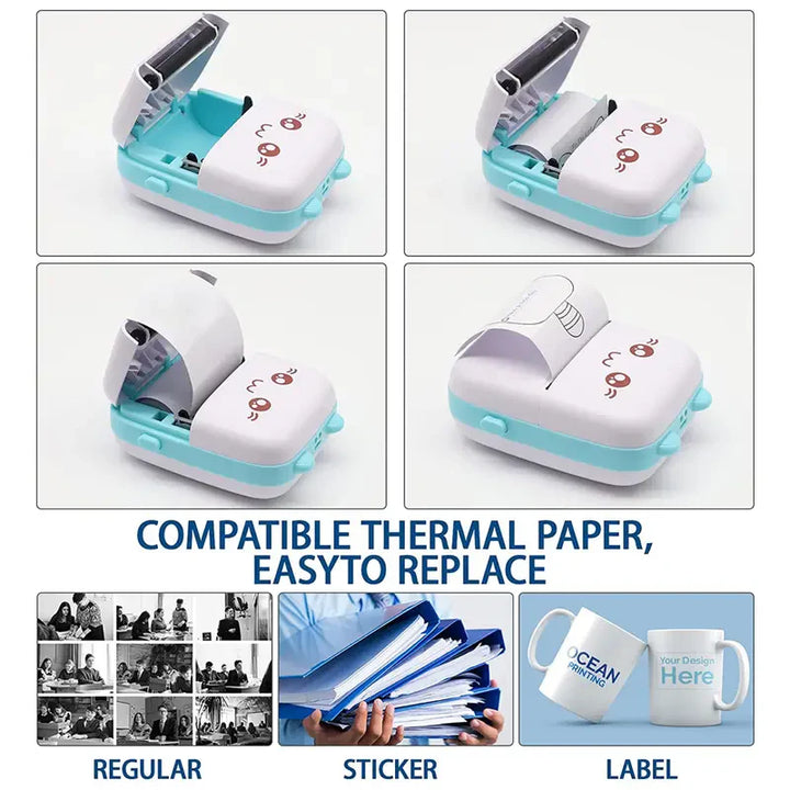 Wireless Mini Thermal Printer